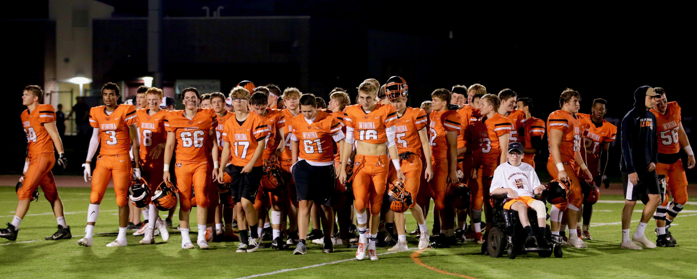Winona Senior High School Football Homecoming vs Kasson-Mantorville